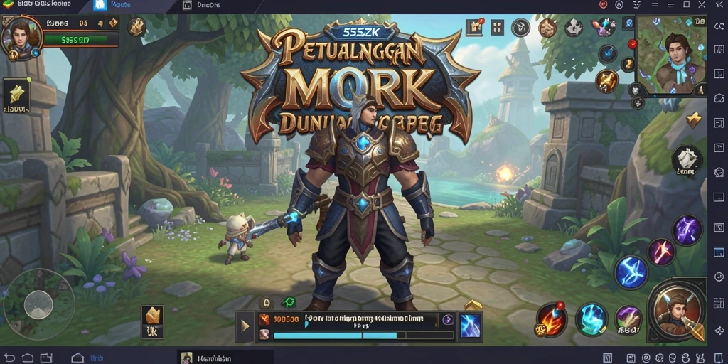Screenshot dari gameplay <strong>555ZK</strong> menampilkan adegan pertarungan epik yang mendebarkan.