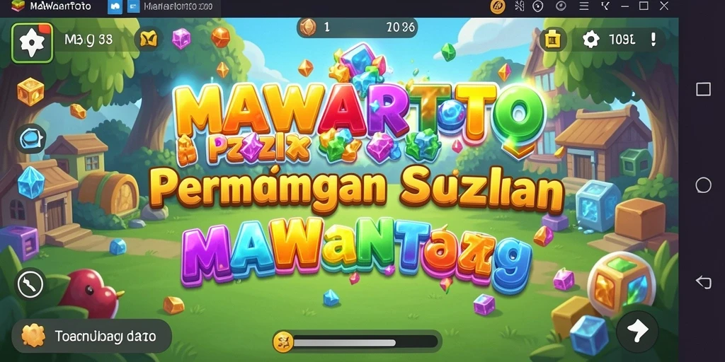 Tampilan gameplay MAWARTOTO dengan tantangan puzzle menarik.