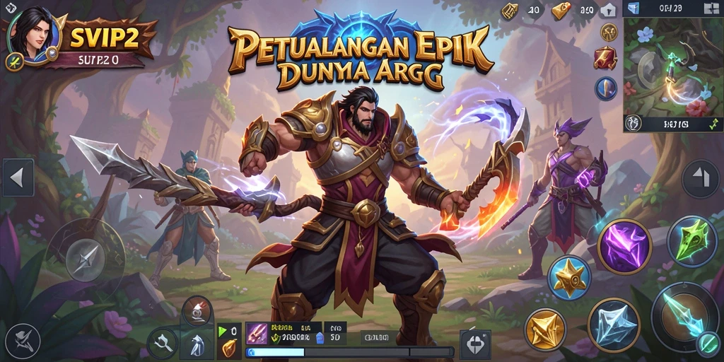 Screenshot gameplay SVIP2 dengan aksi seru dan visual menawan.